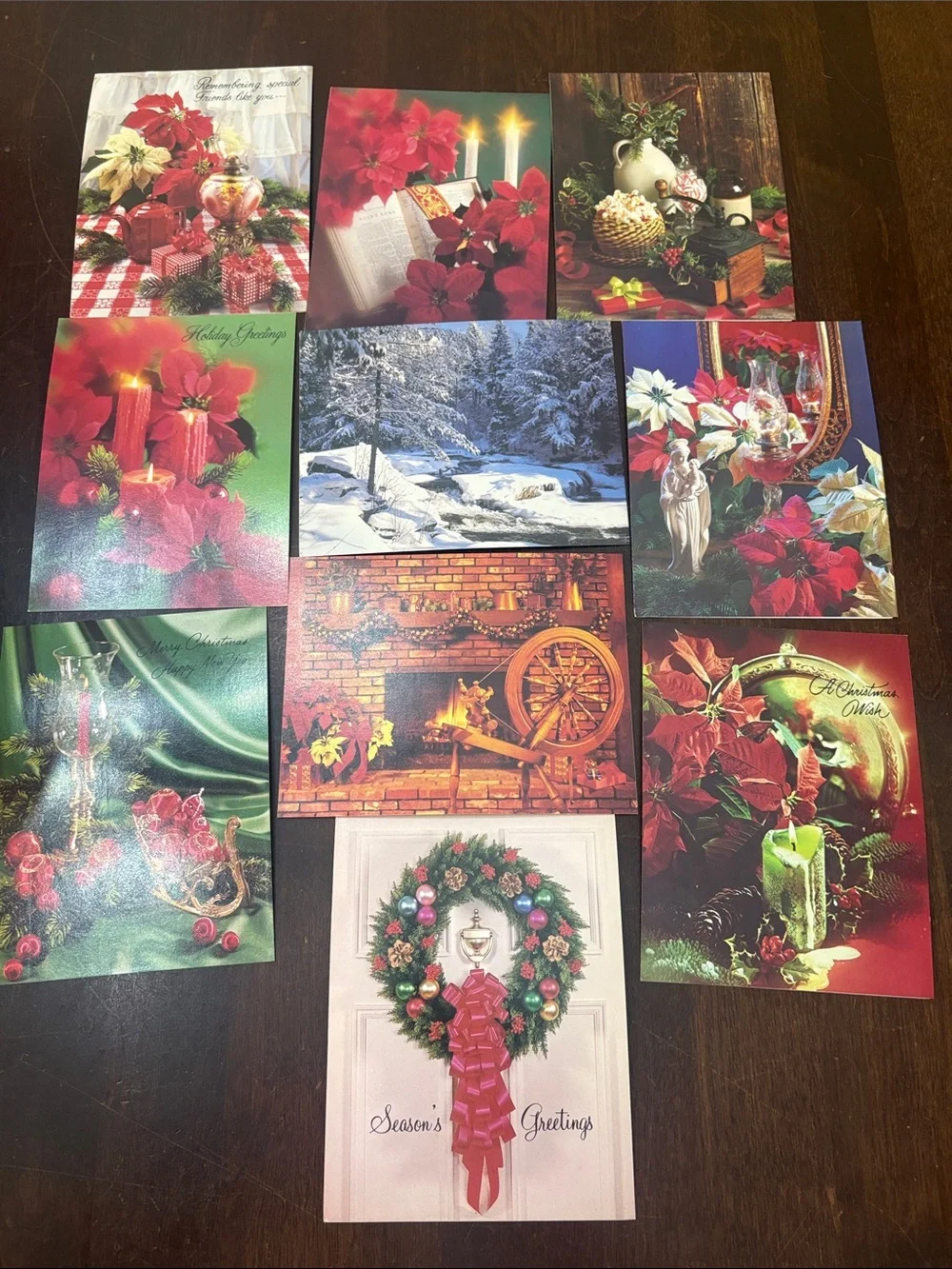 10 Vintage Holiday Greeting Cards